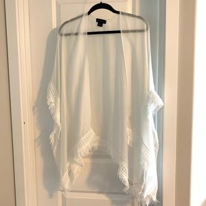 Steve Madden Poncho White